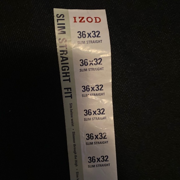 IZOD Slim Straight Jeans - Picture 3 of 4